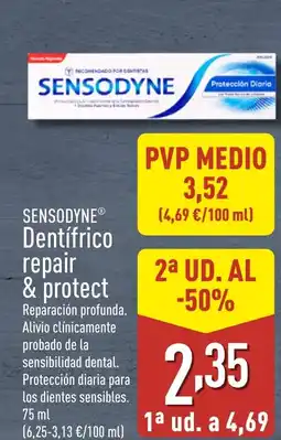 ALDI SENSODYNE® Dentifrico repair & protect oferta