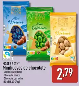 ALDI MOSER ROTH® Minihuevos de chocolate oferta