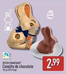 ALDI OSTER PHANTASIEⓇ Conejito de chocolate oferta