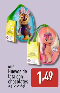 ALDI ВІР® Huevos de lata con chocolates oferta