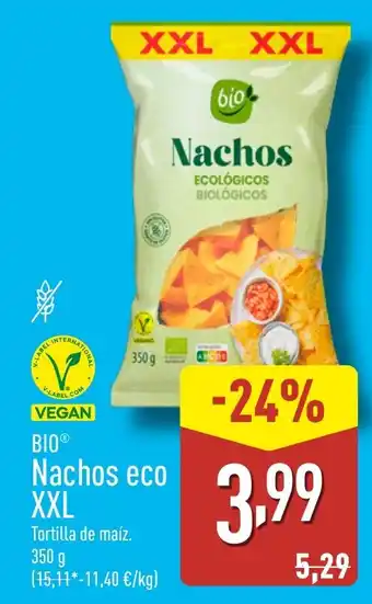 ALDI BIO Nachos eco XXL oferta