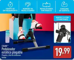 ALDI CRANE® Pedaleador estático plegable oferta