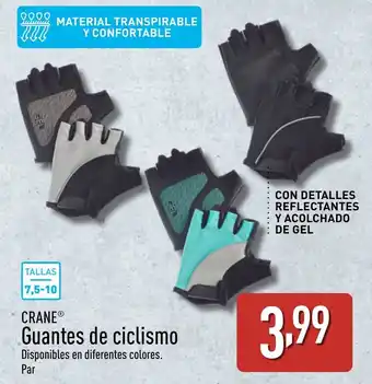 ALDI CRANE® Guantes de ciclismo oferta