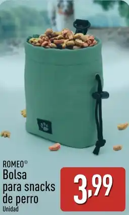 ALDI ROMEO® Bolsa para snacks de perro oferta