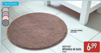 ALDI NOVITESSEⓇ Alfombra de baño oferta