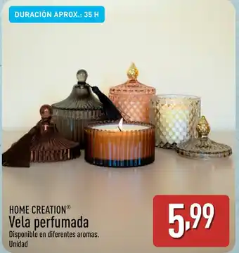 ALDI HOME CREATION® Vela perfumada oferta