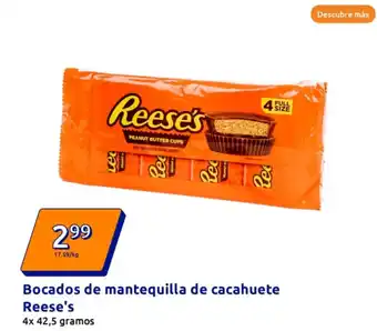 Action REESE'S Bocados de mantequilla de cacahuete oferta