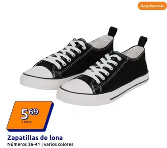 Action Zapatillas de lona oferta