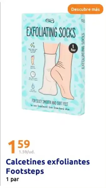 Action Paleta de maquillaje FAB Calcetines exfoliantes Footsteps oferta