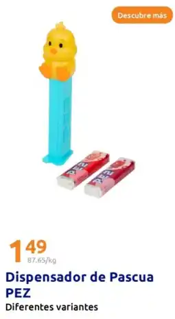 Action Dispensador de Pascua PEZ oferta