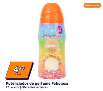 Action Potenciador de perfume Fabulosa oferta