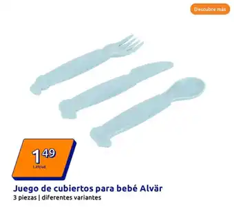 Action Juego de cubiertos para bebé Alvär oferta