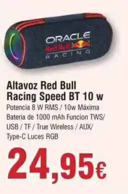 Hiper FROIZ Altavoz Red Bull Racing Speed BT 10 w oferta