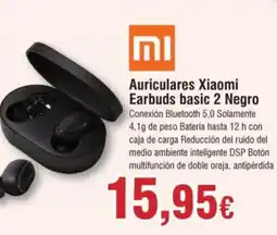 Hiper FROIZ XIAOMI Auriculares Earbuds basic 2 Negro oferta