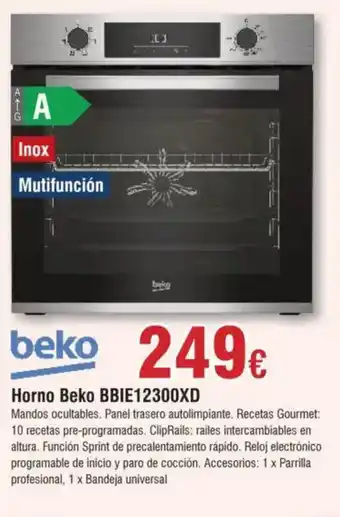 Hiper FROIZ BEKO Horno Beko BBIE12300XD oferta