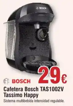 Hiper FROIZ BOSCH Cafetera TAS1002V Tassimo Happy oferta