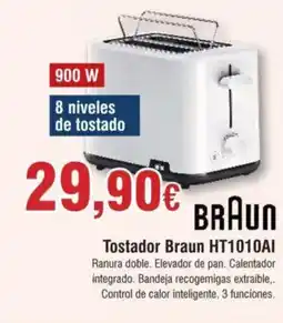 Hiper FROIZ BRAUN Tostador HT1010AI oferta