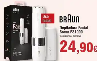 Hiper FROIZ BRAUN Depiladora Facial FS1000 oferta