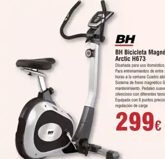 Hiper FROIZ BH Bicicleta Magnética Arctic H673 oferta