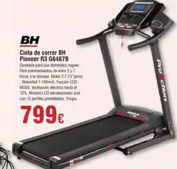 Hiper FROIZ BH Cinta de correr Pioneer R3 G6487B oferta