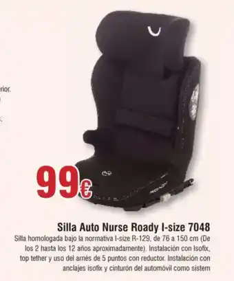 Hiper FROIZ Silla Auto Nurse Roady I-size 7048 oferta