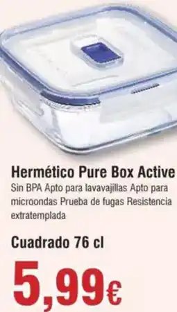 Hiper FROIZ Hermético Pure Box Active oferta