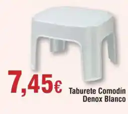 Hiper FROIZ Taburete Comodín Denox Blanco oferta