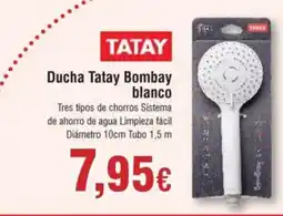 Hiper FROIZ TATAY Ducha Bombay blanco oferta