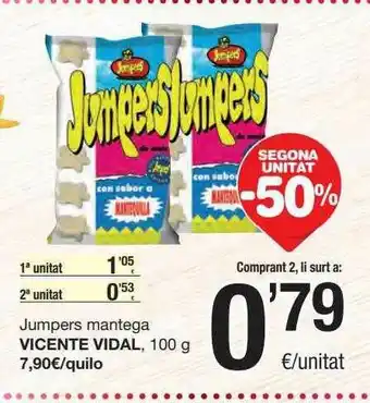 SPAR Fragadis Segona Unitat -50% Jumpers Mantega Vicente Vidal oferta