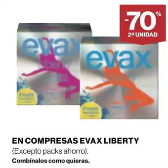 Supercor EVAX En compresas liberty oferta