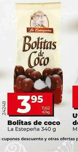 Dia Supermercados Bolitas De Coco La Estepeña oferta