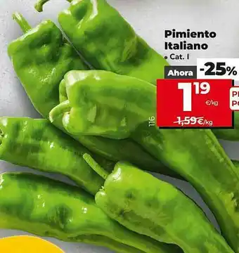 Dia Supermercados Pimiento Italiano oferta