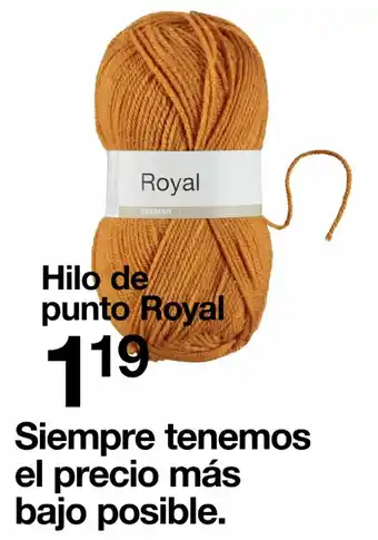 Zeeman Hilo de Punto Royal Siempre Tenemos El Precio Más Bajo Posible oferta