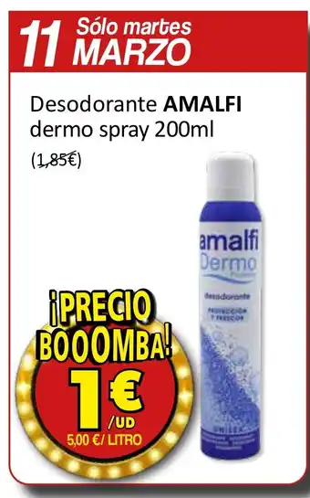 SPAR AMALFI Desodorante dermo spray oferta