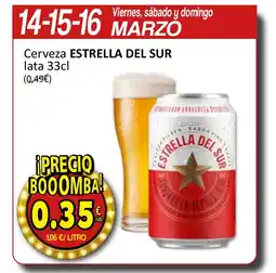 SPAR ESTRELLA DEL SUR Cerveza oferta