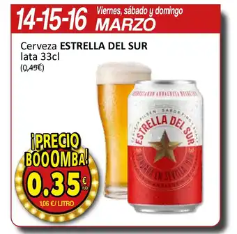 SPAR ESTRELLA DEL SUR Cerveza oferta