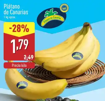 ALDI Plátano de Canarias oferta