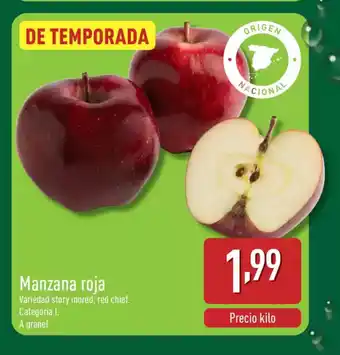 ALDI Manzana roja oferta