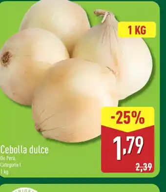 ALDI Cebolla dulce oferta