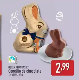 ALDI OSTER PHANTASIE Conejito de chocolate oferta