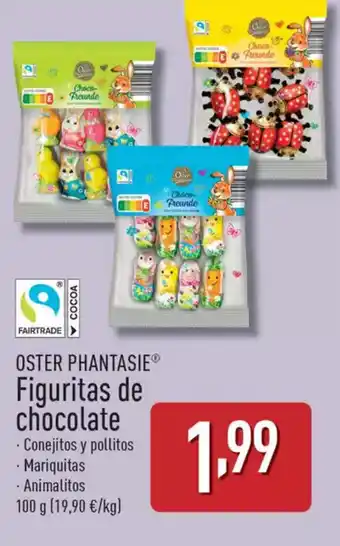 ALDI OSTER PHANTASIE Figuritas de chocolate oferta