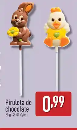 ALDI Piruleta de chocolate oferta