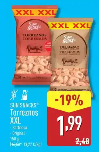 ALDI SUN SNACKS Torreznos XXL oferta