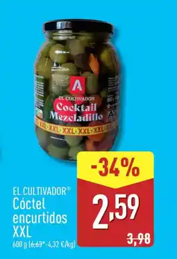 ALDI EL CULTIVADOR Cóctel encurtidos XXL oferta