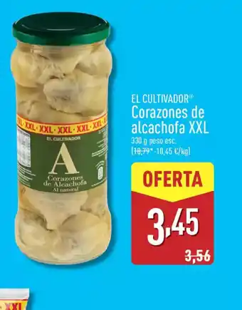 ALDI EL CULTIVADOR Corazones de alcachofa XXL oferta