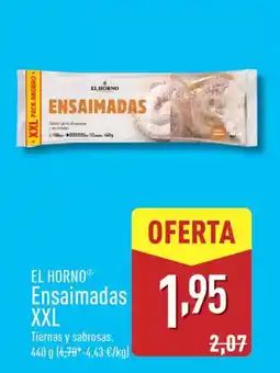 ALDI EL HORNO Ensaimadas XXL oferta