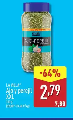 ALDI LA VILLA Ajo y perejil oferta