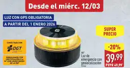 ALDI NK Luz de emergencia con geolocalización oferta