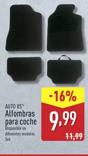 ALDI AUTO XS Alfombras para coche oferta