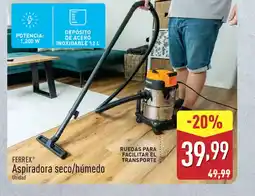 ALDI FERREX Aspiradora seco/húmedo oferta